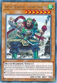 Ancient Warriors - Valiant Zhang De [IGAS-EN013] Rare | Gear Gaming Fayetteville