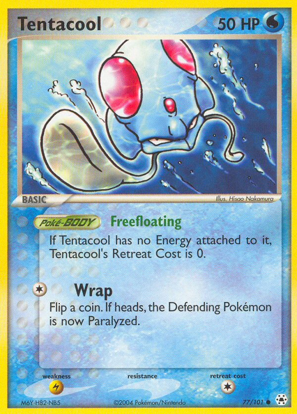 Tentacool (77/101) [EX: Hidden Legends] | Gear Gaming Fayetteville