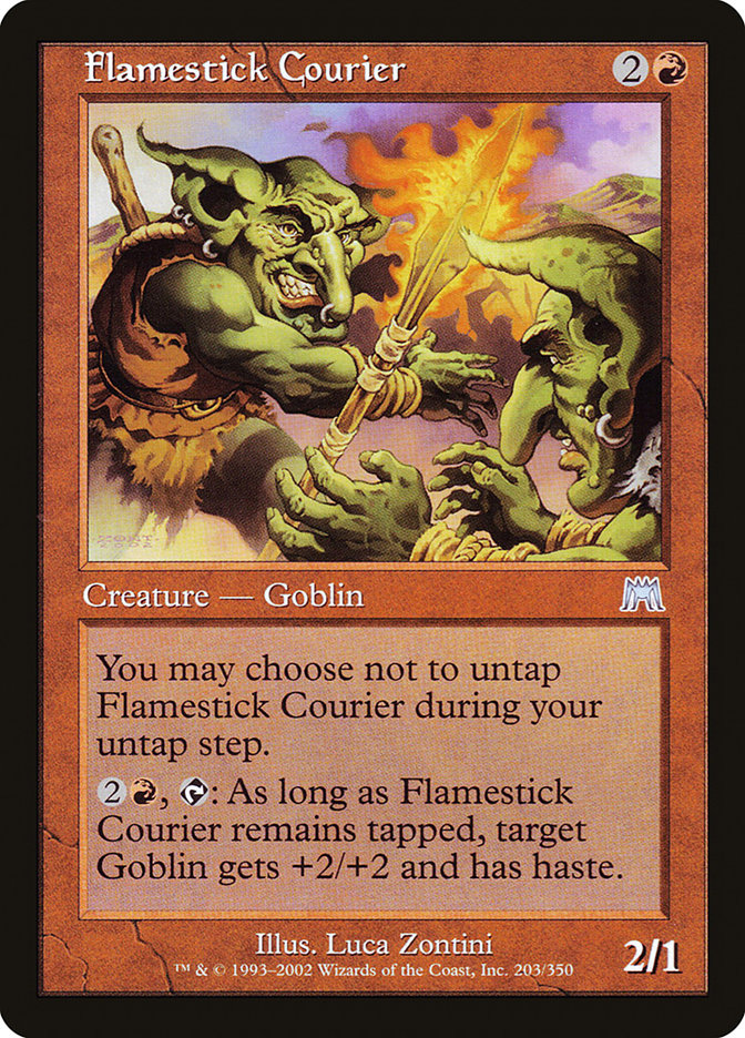 Flamestick Courier [Onslaught] | Gear Gaming Fayetteville