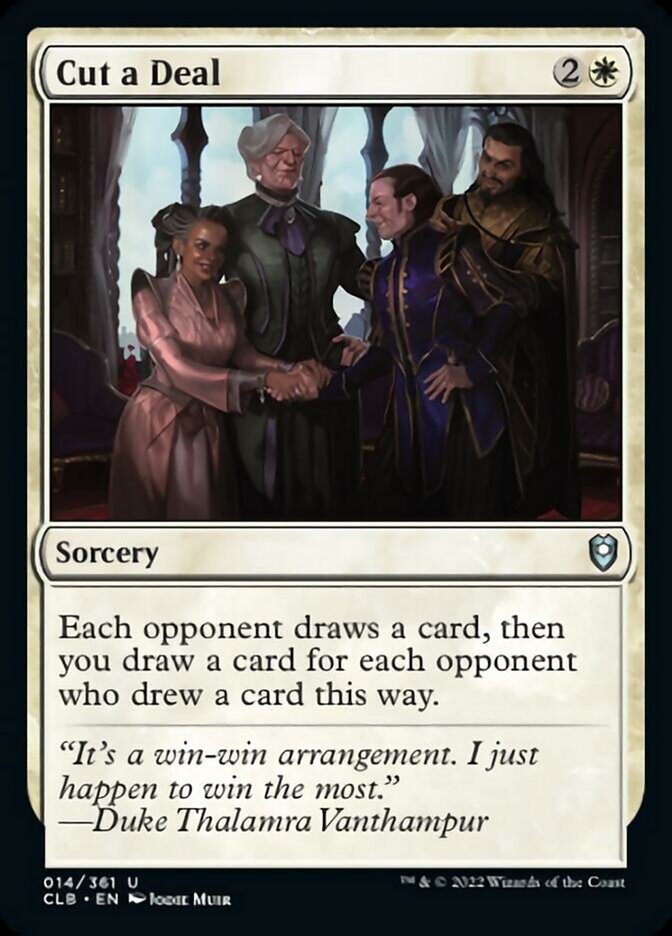 Cut a Deal [Commander Legends: Battle for Baldur's Gate] | Gear Gaming Fayetteville