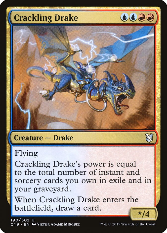 Crackling Drake [Commander 2019] | Gear Gaming Fayetteville