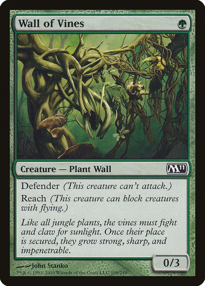 Wall of Vines [Magic 2011] | Gear Gaming Fayetteville