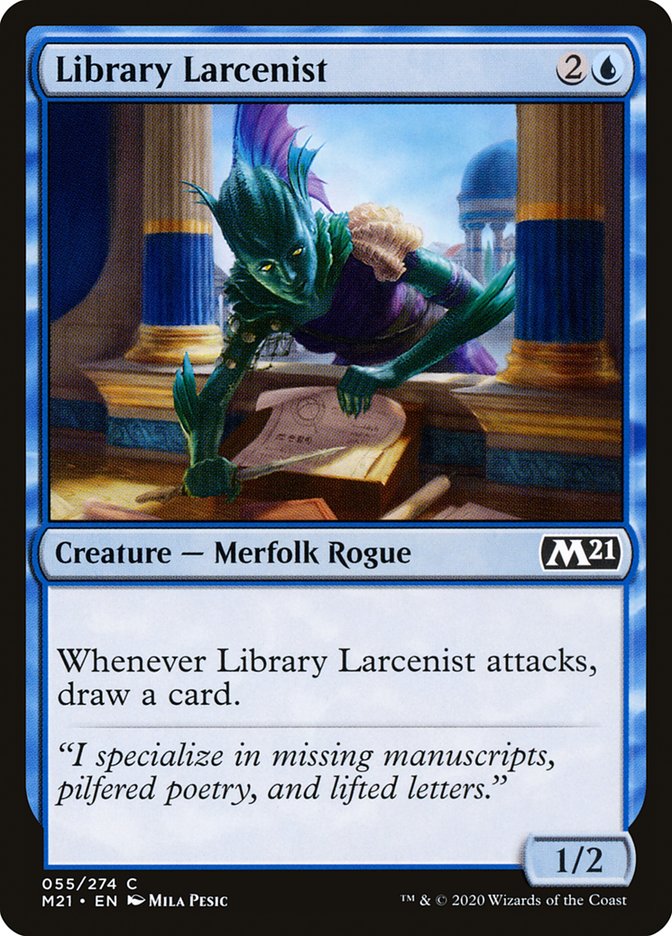 Library Larcenist [Core Set 2021] | Gear Gaming Fayetteville