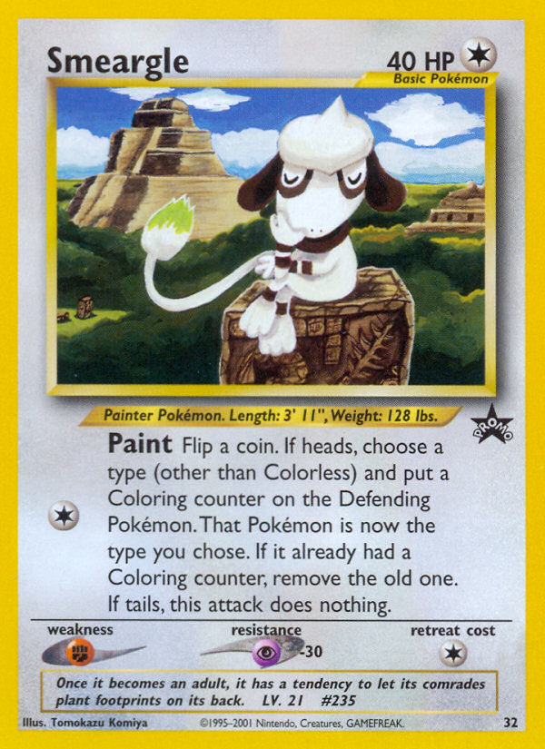 Smeargle (32) [Wizards of the Coast: Black Star Promos] | Gear Gaming Fayetteville