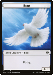 Bird // Cat Double-Sided Token [Phyrexia: All Will Be One Commander Tokens] | Gear Gaming Fayetteville