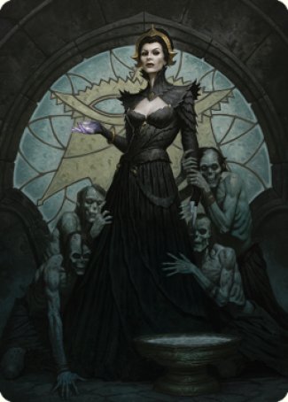 Liliana of the Veil Art Card [Dominaria United Art Series] | Gear Gaming Fayetteville
