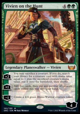 Vivien on the Hunt (Promo Pack) [Streets of New Capenna Promos] | Gear Gaming Fayetteville