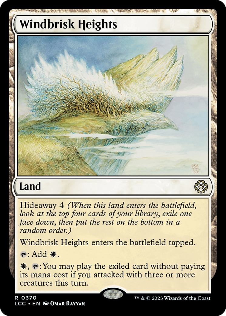 Windbrisk Heights [The Lost Caverns of Ixalan Commander] | Gear Gaming Fayetteville