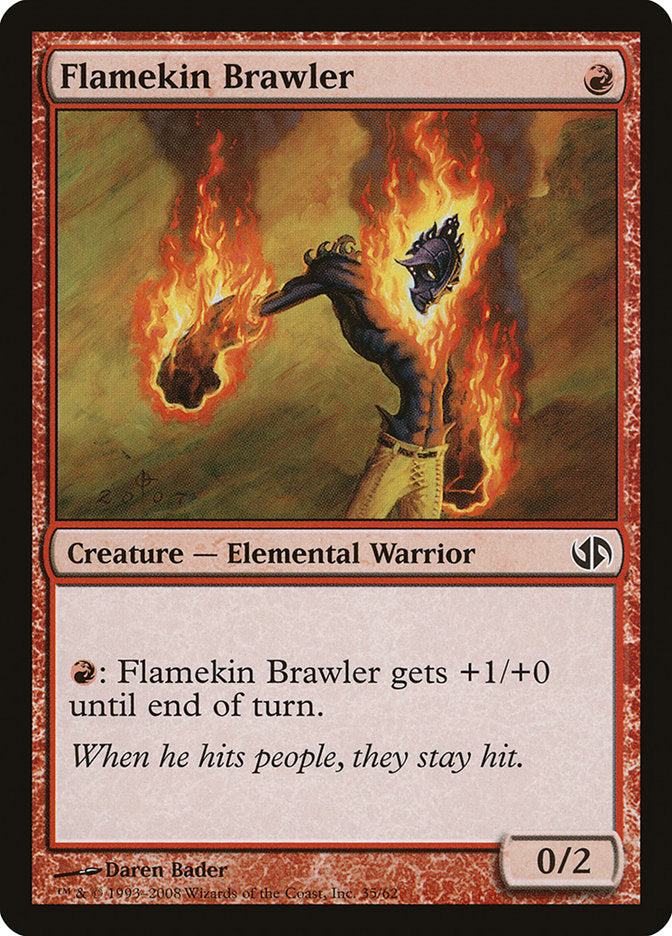 Flamekin Brawler [Duel Decks: Jace vs. Chandra] | Gear Gaming Fayetteville