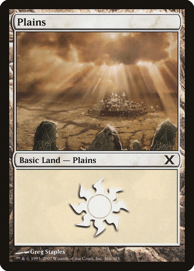 Plains (366) [Tenth Edition] | Gear Gaming Fayetteville