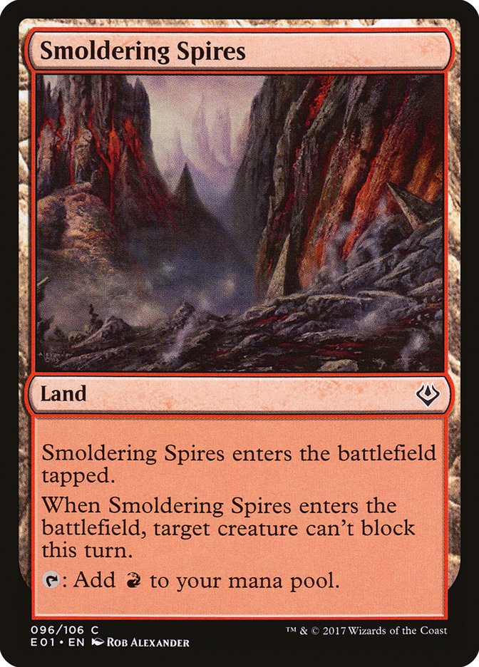 Smoldering Spires [Archenemy: Nicol Bolas] | Gear Gaming Fayetteville