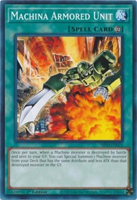 Machina Armored Unit [SR10-EN025] Common | Gear Gaming Fayetteville
