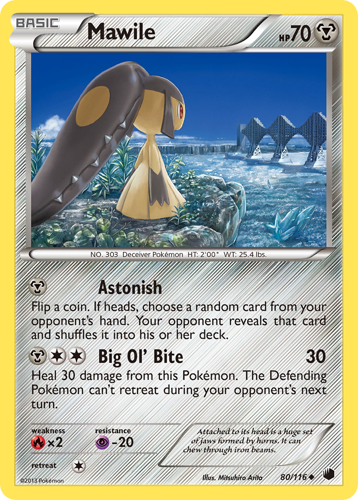 Mawile (80/116) [Black & White: Plasma Freeze] | Gear Gaming Fayetteville