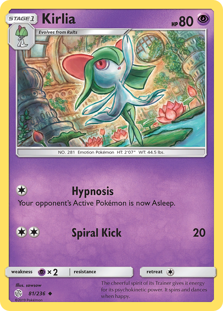 Kirlia (81/236) [Sun & Moon: Cosmic Eclipse] | Gear Gaming Fayetteville