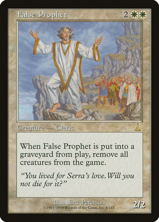 False Prophet [Urza's Destiny] | Gear Gaming Fayetteville