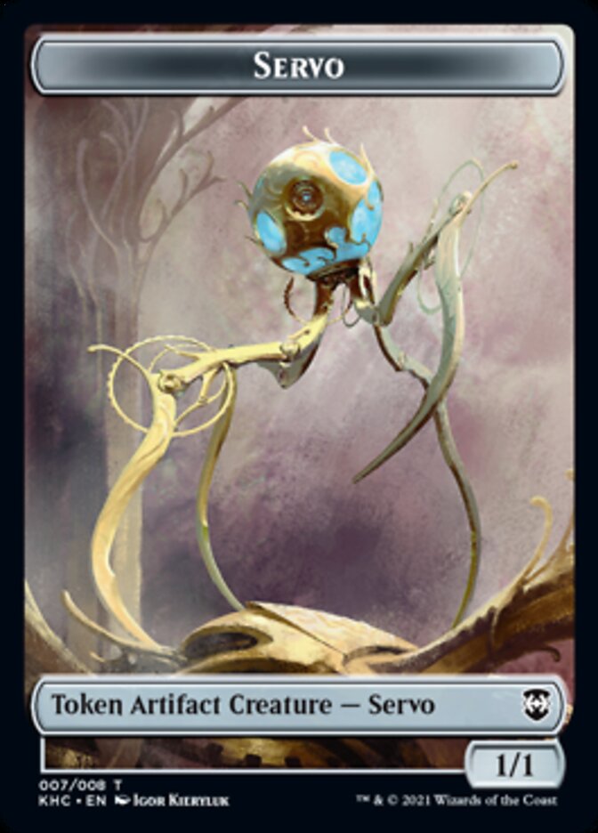 Servo Token [Kaldheim Commander Tokens] | Gear Gaming Fayetteville