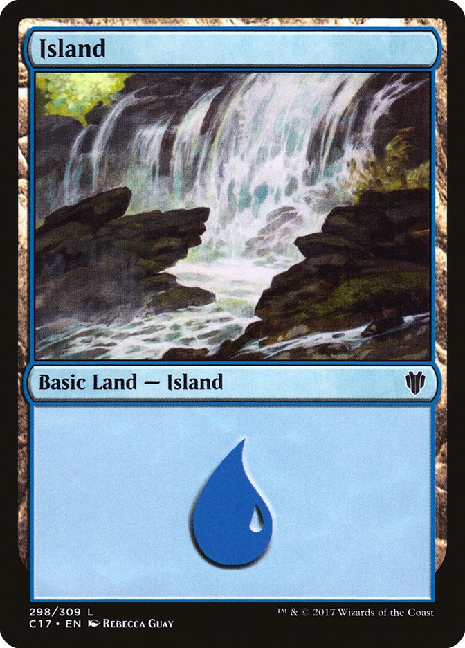 Island (298) [Commander 2017] | Gear Gaming Fayetteville