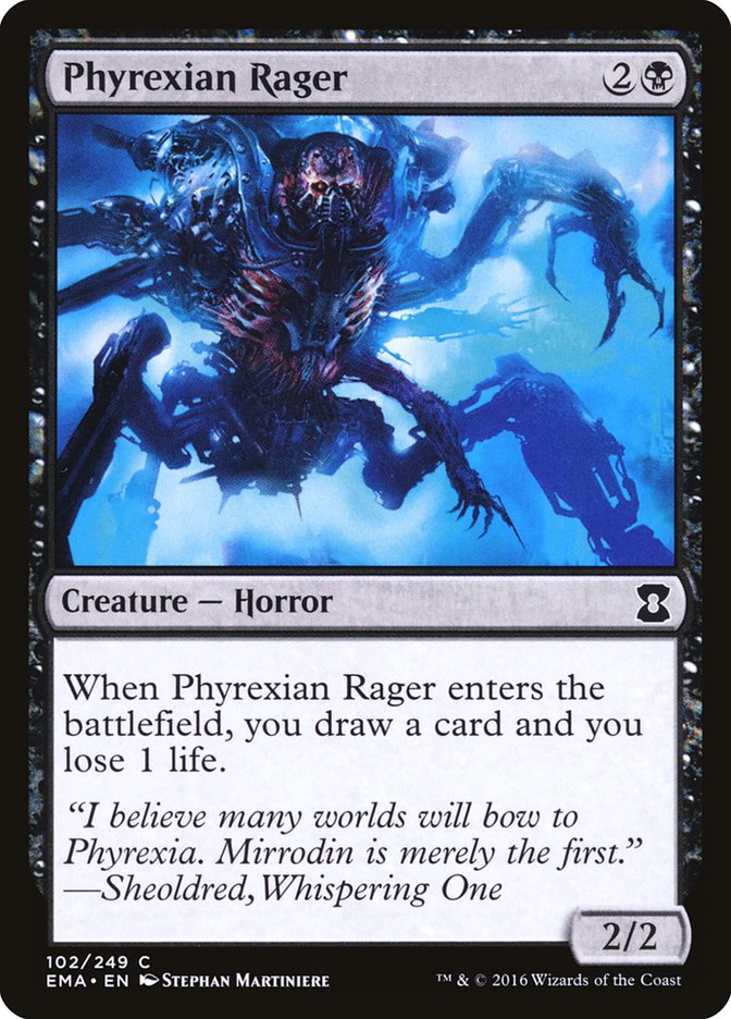 Phyrexian Rager [Eternal Masters] | Gear Gaming Fayetteville