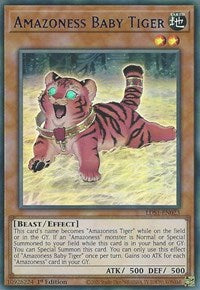 Amazoness Baby Tiger (Blue) [LDS1-EN023] Ultra Rare | Gear Gaming Fayetteville