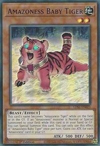 Amazoness Baby Tiger (Purple) [LDS1-EN023] Ultra Rare | Gear Gaming Fayetteville