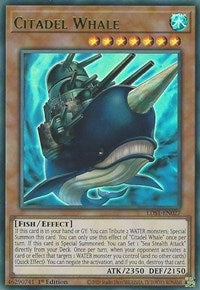 Citadel Whale (Green) [LDS1-EN027] Ultra Rare | Gear Gaming Fayetteville