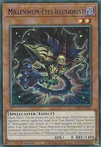 Millennium-Eyes Illusionist (Purple) [LDS1-EN045] Ultra Rare | Gear Gaming Fayetteville