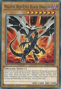 Malefic Red-Eyes Black Dragon [LDS1-EN006] Common | Gear Gaming Fayetteville