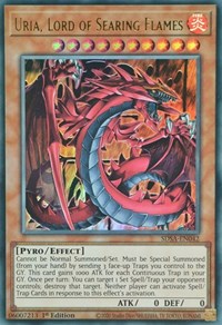 Uria, Lord of Searing Flames [SDSA-EN042] Ultra Rare | Gear Gaming Fayetteville