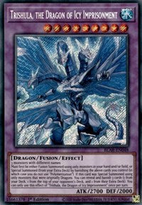 Trishula, the Dragon of Icy Imprisonment [BLAR-EN048] Secret Rare | Gear Gaming Fayetteville