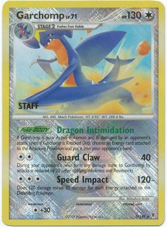 Garchomp (5/147) (Championship Promo Staff) [Platinum: Supreme Victors] | Gear Gaming Fayetteville