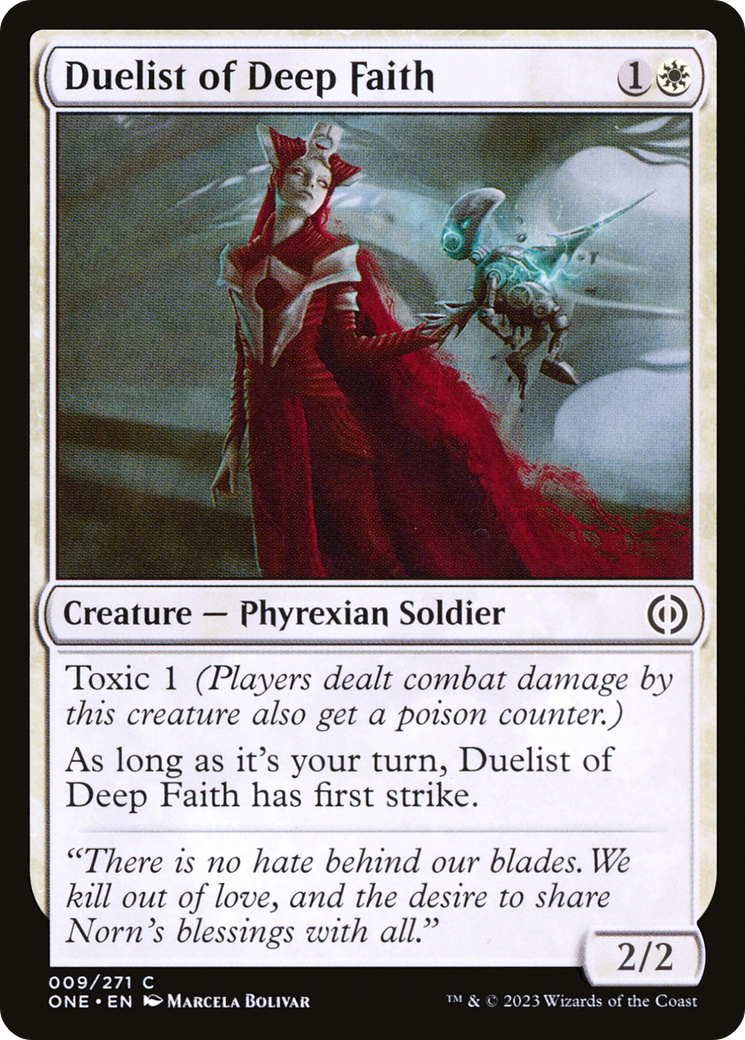 Duelist of Deep Faith [Phyrexia: All Will Be One] | Gear Gaming Fayetteville