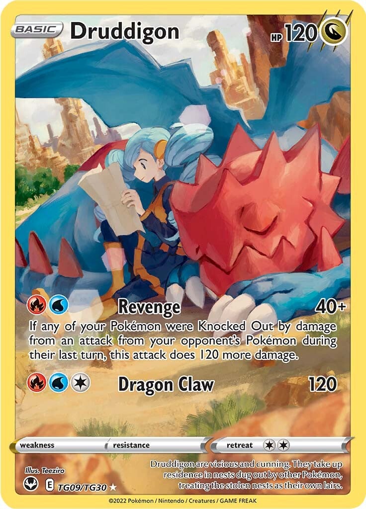 Druddigon (TG09/TG30) [Sword & Shield: Silver Tempest] | Gear Gaming Fayetteville