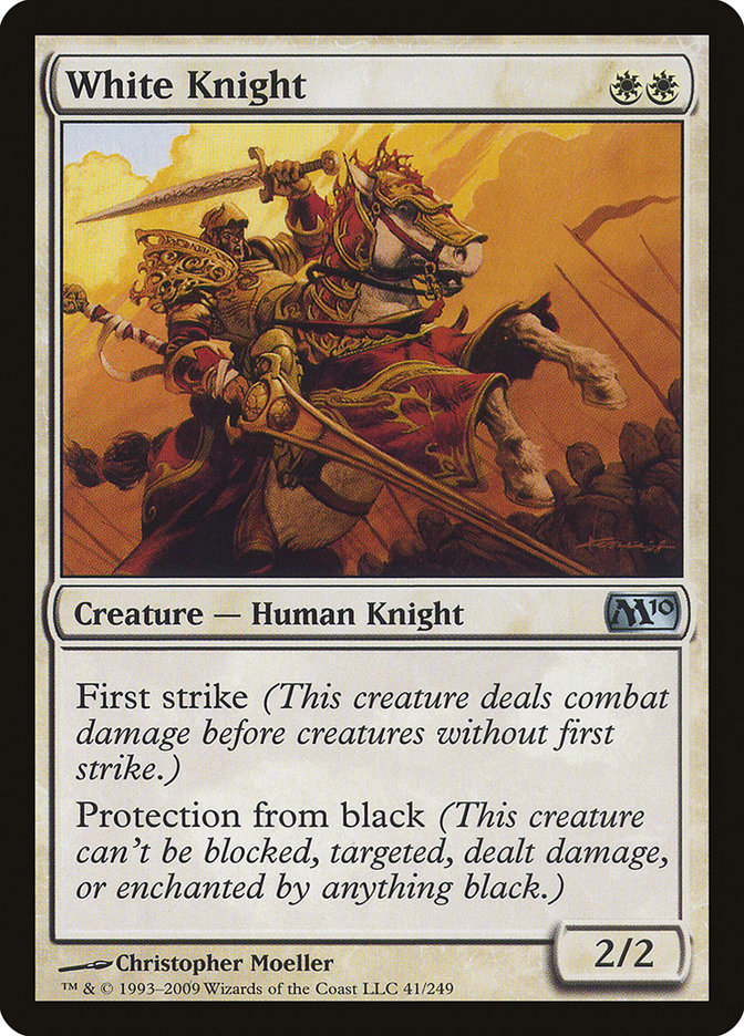 White Knight [Magic 2010] | Gear Gaming Fayetteville