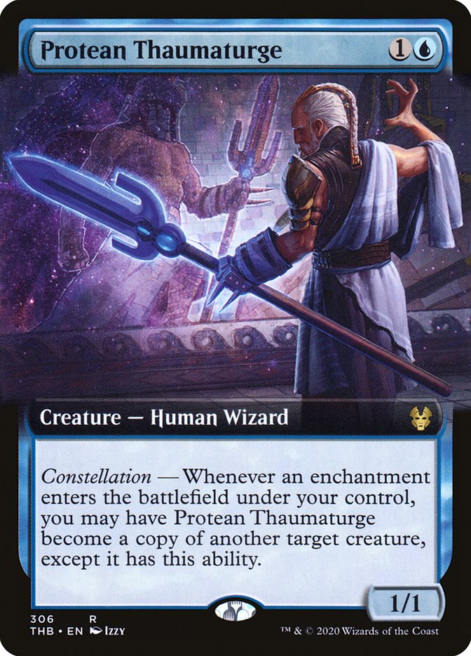 Protean Thaumaturge (Extended Art) [Theros Beyond Death] | Gear Gaming Fayetteville