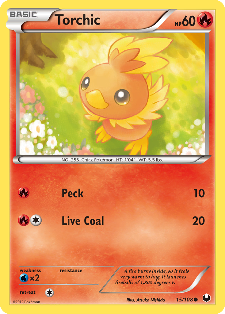 Torchic (15/108) [Black & White: Dark Explorers] | Gear Gaming Fayetteville