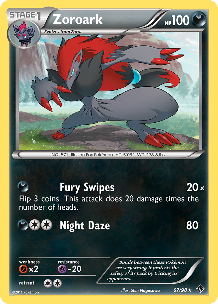 Zoroark (67/98) [Black & White: Emerging Powers] | Gear Gaming Fayetteville