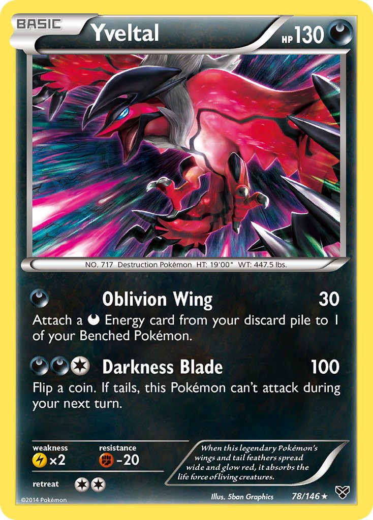 Yveltal (78/146) (Theme Deck Exclusive) [XY: Base Set] | Gear Gaming Fayetteville