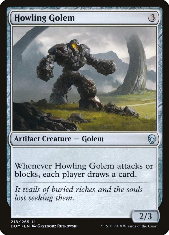 Howling Golem [Dominaria] | Gear Gaming Fayetteville