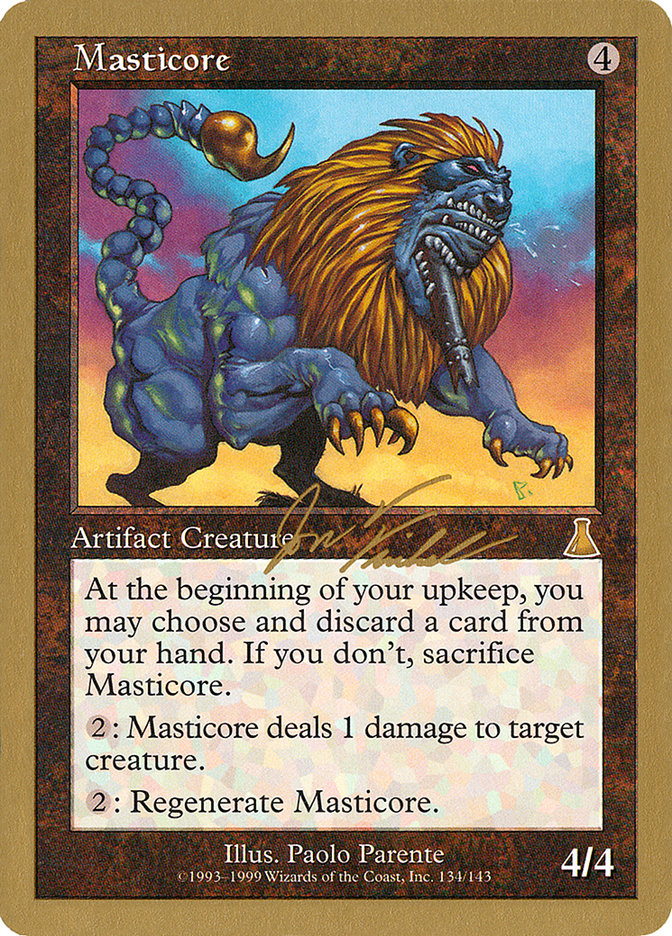 Masticore (Jon Finkel) [World Championship Decks 2000] | Gear Gaming Fayetteville