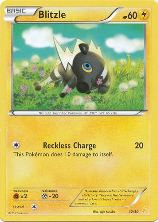 Blitzle (12/30) [XY: Trainer Kit 3 - Pikachu Libre] | Gear Gaming Fayetteville