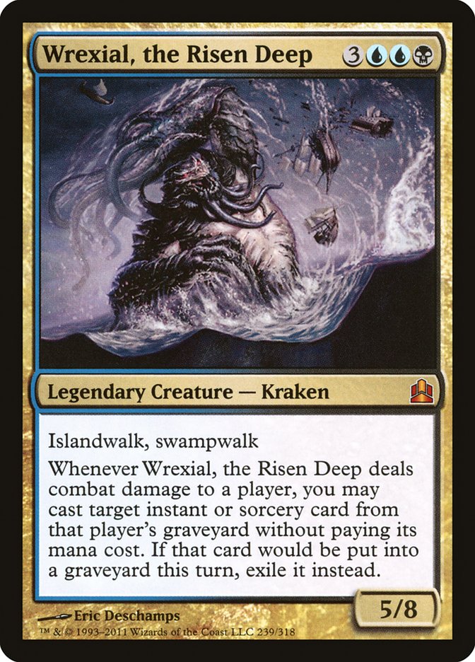 Wrexial, the Risen Deep [Commander 2011] | Gear Gaming Fayetteville