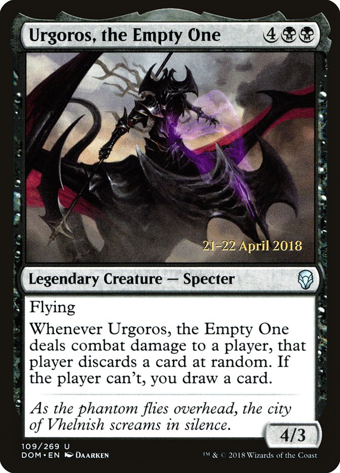 Urgoros, the Empty One [Dominaria Prerelease Promos] | Gear Gaming Fayetteville