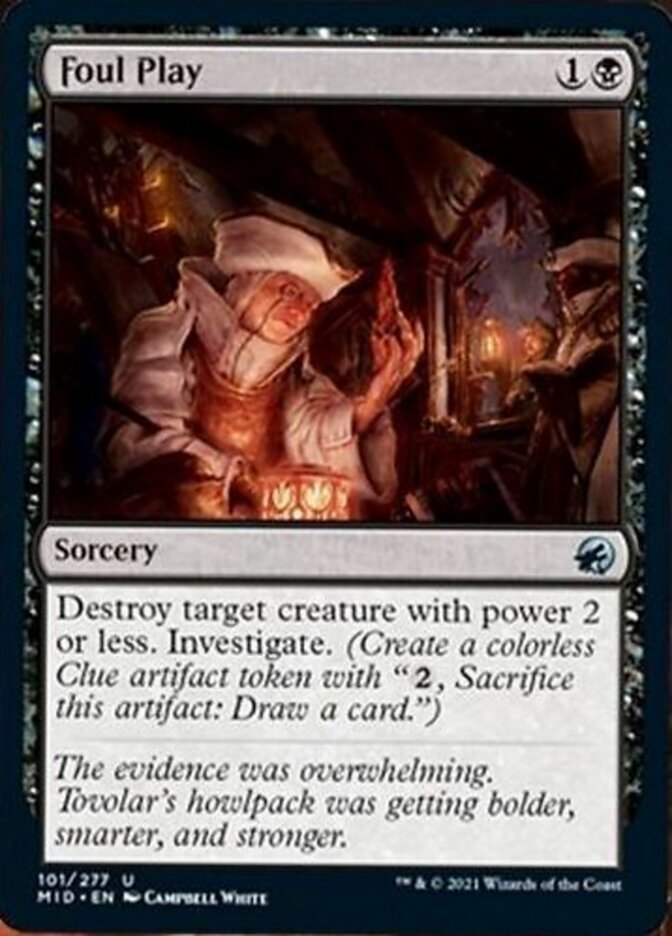 Foul Play [Innistrad: Midnight Hunt] | Gear Gaming Fayetteville