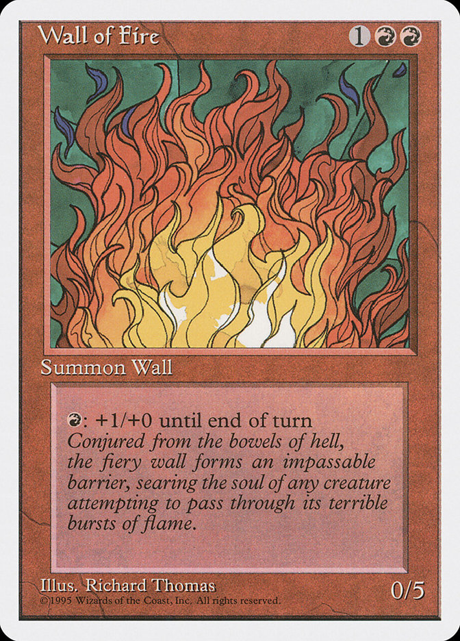 Wall of Fire [Fourth Edition] | Gear Gaming Fayetteville