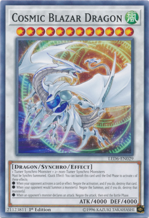 Cosmic Blazar Dragon [LED6-EN029] Common | Gear Gaming Fayetteville