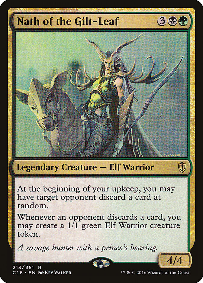 Nath of the Gilt-Leaf [Commander 2016] | Gear Gaming Fayetteville
