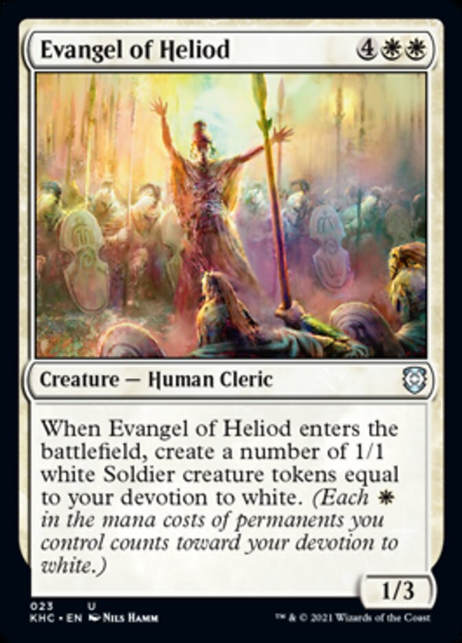 Evangel of Heliod [Kaldheim Commander] | Gear Gaming Fayetteville