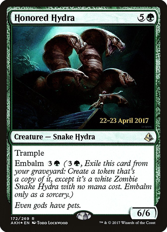 Honored Hydra [Amonkhet Prerelease Promos] | Gear Gaming Fayetteville