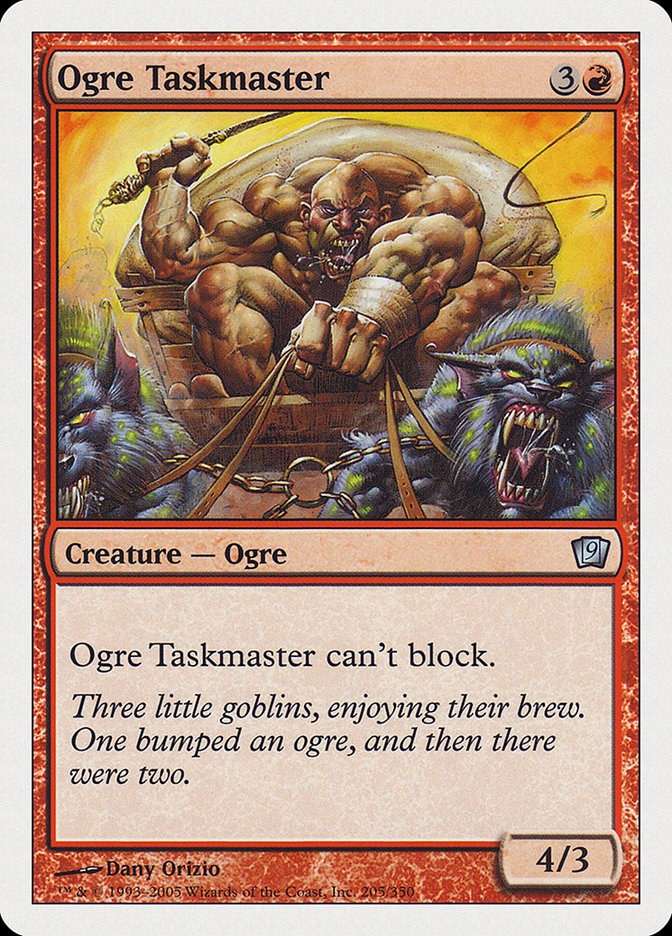 Ogre Taskmaster [Ninth Edition] | Gear Gaming Fayetteville