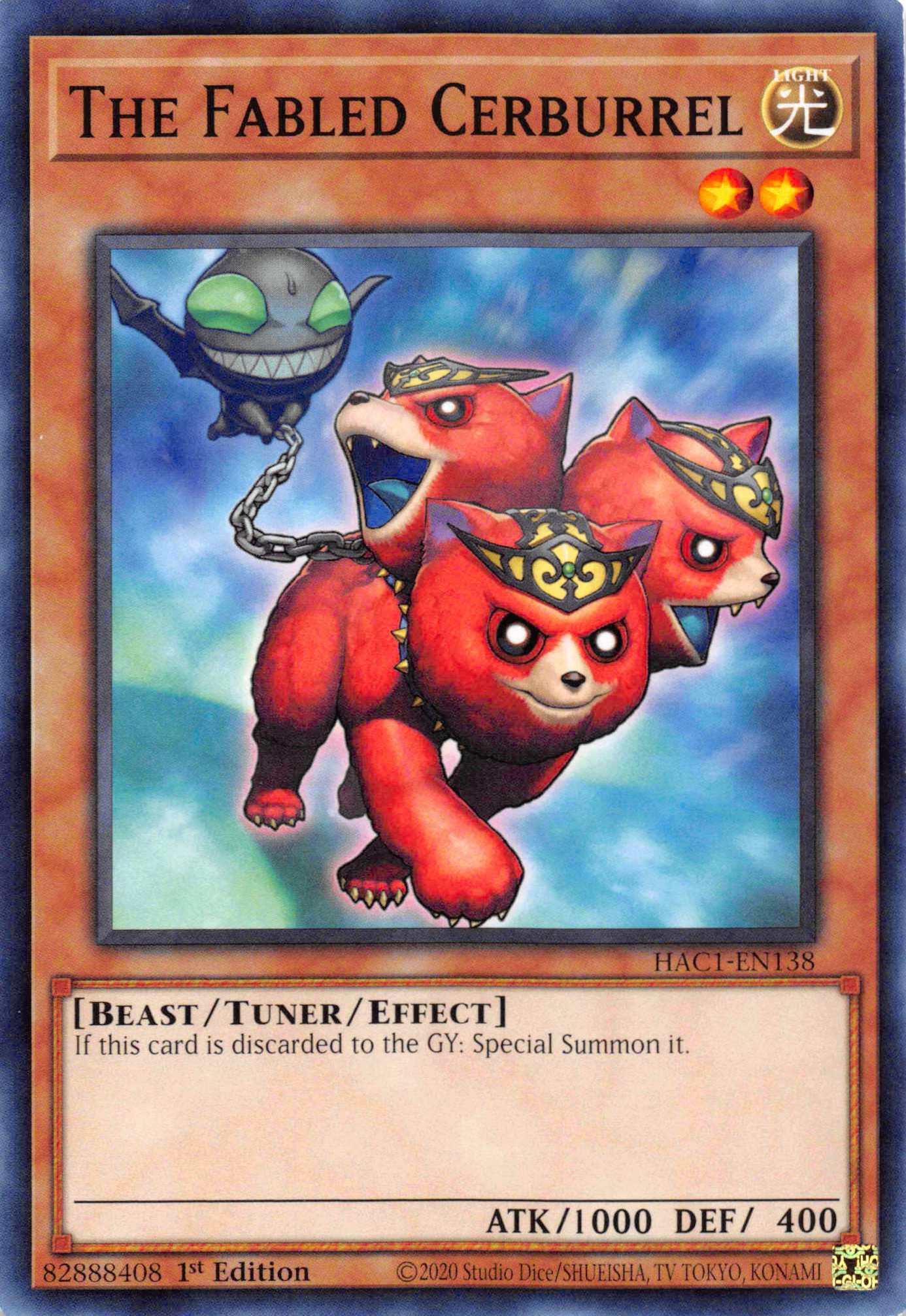 The Fabled Cerburrel [HAC1-EN138] Common | Gear Gaming Fayetteville